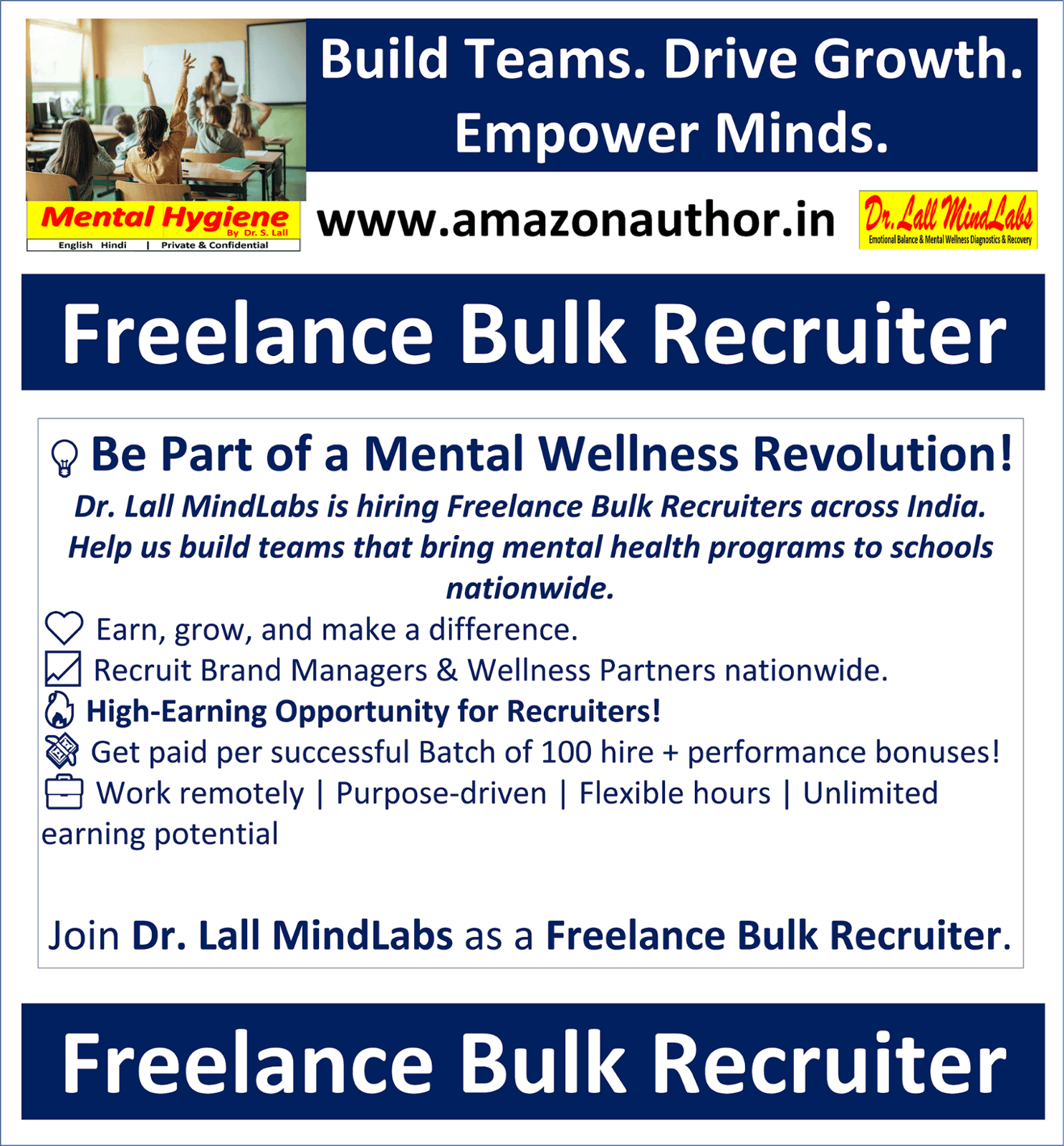 FREELANCE Bulk Recruiters